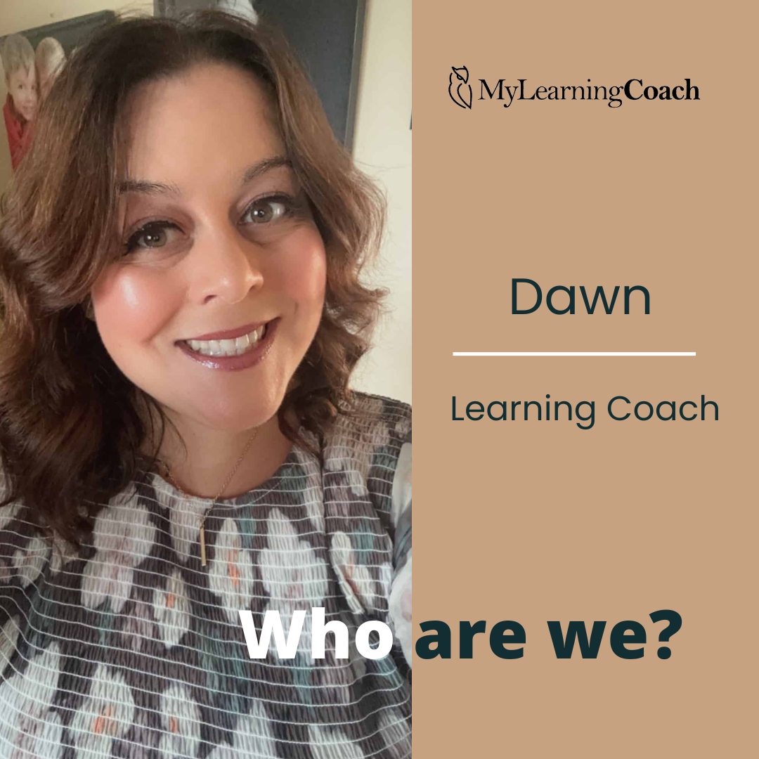 Introducing Dawn, B.Ed, B.SEd, M.Ed
LEARNING COACH

Dawn has a Bachelor of Education specializing in English, a Bachelor in Special Education, and a Master of Education in Literacy Education. With two decades of experience as an educational professional, Dawn currently works as an Instructional Resource Teacher in Newfoundland.

As an individual with ADHD, Dawn has lived experience navigating barriers to learning. She is friendly and approachable and enjoys helping others develop effective organizational systems and remain motivated in their studies. Her personal experience fuels her passion for assisting those who may face similar challenges in their academic pursuits. Her favourite hobbies include reading, journalling, hiking with her three dogs, and binge-watching reality TV!

She firmly believes in the potential for academic success with the right support. Dawn emphasizes breaking down barriers in education, stressing the importance of connections in achieving success. Eager to meet new people, she hopes to contribute to others reaching their full potential and accomplishing their goals.

 #AcademicSuccess #StudentSupport #EducationMatters #PersonalizedLearning #UniversityLife #LearningStrategies #HigherEducation #MyLearningCoach