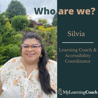 Introducing Silvia!
Learning Coach and Accessibility Coordinator.

Silvia (she/her) holds a Bachelor of Arts in Language and Literature, with a specialization in French and Spanish, as well as a Master of Arts from Western University. After pursuing a Bachelor of Education degree at the Ontario Institute for Studies in Education at the University of Toronto, Silvia worked in a specialized role with student-athletes at the post-secondary level for several years. This awakened a desire to create a holistic approach and environment in education. After completing a Master of Social Work degree at the University of Windsor and working in the fields of gender-based and sexual violence, addiction, and accessibility in post-secondary education, Silvia combined two great passions: education and social justice. 

Silvia is a firm believer that the right path and the right tools can be found for each individual learner. With this in mind, Silvia works with a strengths-based approach, where the learner is at the centre in understanding the challenges they face, and collaborates with them to find the path to their individual goals. Through shared knowledge, encouragement, resources, and support, Silvia hopes to embolden learners to recognize their strengths, voice, and power. 

Outside of work, Silvia enjoys listening to audiobooks, crafting, and spending time laughing with her loved ones.
