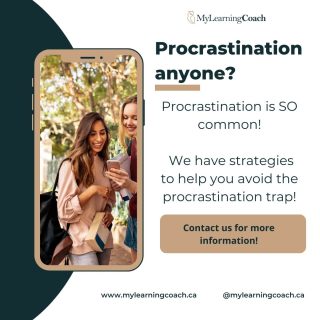 Procrastination Anyone?

Procrastination is SO common among university students 🙈, but don't worry, you're not alone! Some ways you can avoid falling into the procrastination trap include setting deadlines for yourself ⏰, breaking tasks into smaller chunks ✂️, and creating a study schedule 📅. Remember, taking small steps towards your goals is better than not starting at all! 

We have strategies to help you avoid the procrastination trap!! Working with a coach can help you remain accountable and hep to increase your motivation. Our coaches support students to start assignemtns early so they can avoid the stress of procrastination!

Contact us for more information- we would love to support you!

#AvoidProcrastination #StayFocused #YouGotThis 💪 #AcademicSuccess #StudentSupport #EducationMatters #PersonalizedLearning #UniversityLife #LearningStrategies #HigherEducation #MyLearningCoach