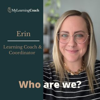 Introducing Erin A, BA, M.Ed, PhD (in progress),
LEARNING COACH & COORDINATOR

Erin holds an Honours Bachelor of Arts in English and Creative Writing from Western University and a Master of Education from Wilfrid Laurier University. She is currently completing her doctoral studies at the Ontario Institute for Studies in Education (University of Toronto), where her research focuses on accessibility and inclusion in post-secondary education. Erin also teaches in Laurier’s Bachelor of Education program and has a background in academic advising and student services.

As both a Learning Coach and Accessibility Coordinator with MyLearningCoach, Erin combines direct student support with organizational leadership. She guides students across Ontario, Manitoba, and those studying with Athabasca University through complex grant funding processes, connecting them with academic and accessibility services tailored to their goals. Erin collaborates closely with post-secondary accessibility offices, coaches, and internal teams to ensure smooth, efficient, and fully accessible service delivery. She also contributes to program development, leads specialized initiatives, and supports ongoing improvements to internal systems.

Erin takes a strengths-based approach to her work, believing that learners are experts in understanding their own needs—and sometimes simply benefit from guided support. She is passionate about reducing barriers, fostering self-advocacy, and helping students develop strategies that allow them to thrive.