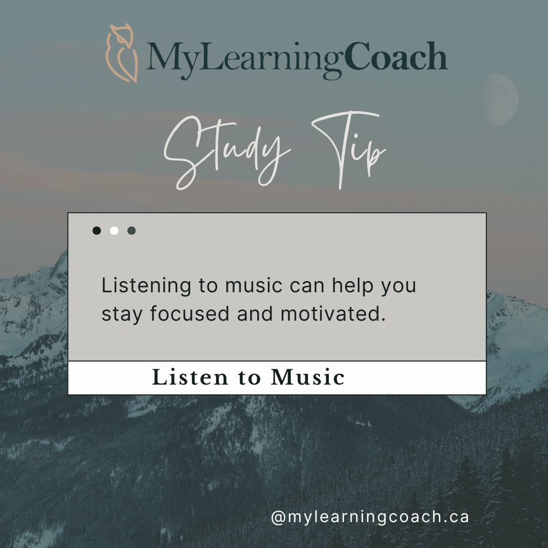 Study Tip: Listening to music can help you stay focused and motivated.

👋🎧 Listening to music while studying can boost productivity and keep you motivated. Try creating a study playlist with your favorite tunes to help you stay focused!🎶 #StudyTip #StayMotivated #MusicIsKey